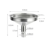 10 PCS Stainless Steel Conical Small Funnel Oil Leak Wine Leak Kitchen Gadgets - Image 5