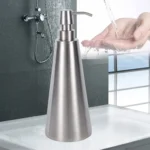 800ml Stainless Steel Soap Dispenser Cone Hand Sanitizer Bottle - Image 5