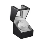 Leather Single Watch Box Electric Motor Watch Shaker Automatic Watch Shaker ,US Plug - Image 2