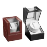 Leather Single Watch Box Electric Motor Watch Shaker Automatic Watch Shaker ,US Plug - Image 6