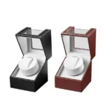 Leather Single Watch Box Electric Motor Watch Shaker Automatic Watch Shaker ,US Plug - Image 7