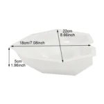 3 PCS Diamond Love DIY Cake Silicone Mold Sponge Baking Tool Chiffon Mousse Dessert Mold - Image 4