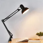 Flexible Swing Arm Clamp Mount Table Lamp Office Studio Home Table Desk Light, US Plug - Image 2