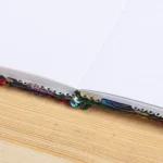 Creative Stationery Letter Fish Scale Notebook Sequin Flip Business Office Notepad - Image 4