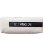 Creative School Pencil Case Simple Solid Color Large Pen Bag