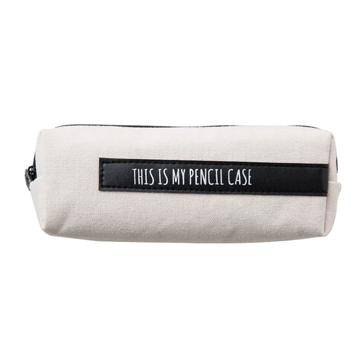 TBD0114877801A_1.webp Creative School Pencil Case Simple Solid Color Large Pen Bag - Image 2