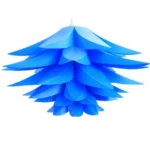 Fashion and Environmentally Fashion Lotus LED Chandelier Lampshade, Random Color Delivery - Image 2