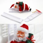 Santa Claus Climb The ladder Electric Plush Toys Stuffed Electronic Music Animal Doll Christmas Toy - Image 4