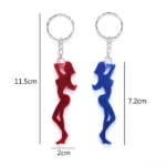 12 PCS Personalized Creative Backpack Keychain Small Pendant Aluminum Bottle Opener - Image 3