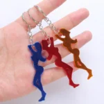 12 PCS Personalized Creative Backpack Keychain Small Pendant Aluminum Bottle Opener - Image 4