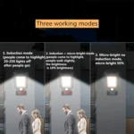 Solar Lamp Body Induction Wall Lamp LED Outdoor Waterproof Lighting Street Lamp - Image 3