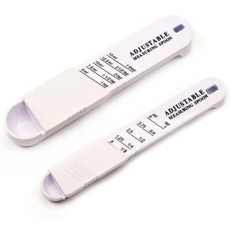 TBD01164211_2.webp Creative Gadgets Adjustable Plastic Measuring Spoons Seasoning Combination Measuring Spoon - Image 3