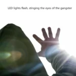 130dB IP44 Waterproof Rechargeable Anti-wolf Alarm Flashlight Intelligent Personal Alarm, English Packaging - Image 4