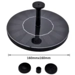 Garden Automatic Solar Floating Fountain Waterfall - Image 4