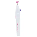 Electric Nail File Drill Kit Tips Manicure Toenail Pedicure Salon Pen Shape Manicure Kit Nail Drill Buffers Pedicure Tool with 5 Bits - Image 3