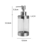 Stainless Steel Hand Soap Dispenser Disinfectant Hand Sanitizer Bottle - Image 3
