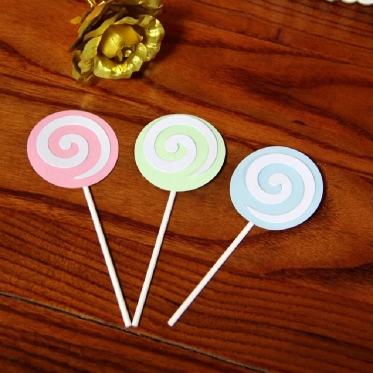 TBD0116822901A_3.webp 2 Pack Lollipop Cake Insert Ice Cream Dessert Table Decoration - Image 4