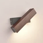 Simple Rotatable Bedside Bedroom Wall Lamp Warm Night Light - Image 2