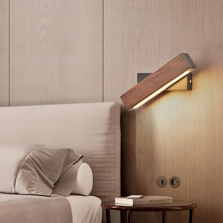 TBD0121336201A_4.webp Simple Rotatable Bedside Bedroom Wall Lamp Warm Night Light - Image 5