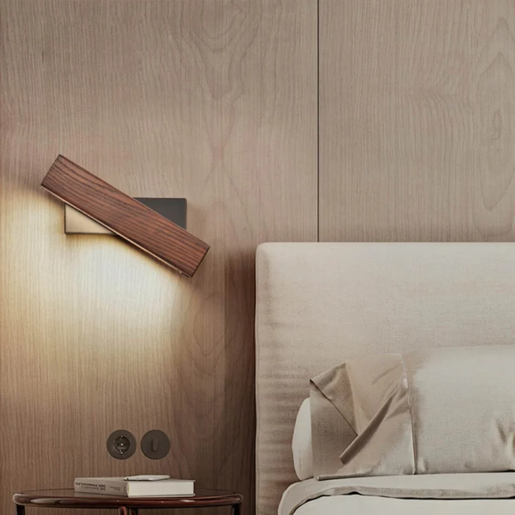 TBD0121336201A_5.webp Simple Rotatable Bedside Bedroom Wall Lamp Warm Night Light - Image 6