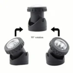 Outdoor Solar Spotlight Pool Garden Lighting Landscape Dual-use IP65 Solar LED Light - Image 3
