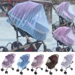 3 PCS 150cm Baby Pushchair Mosquito Insect Shield Net Safe Infants Protection Mesh Stroller Accessories Mosquito Net - Image 2