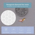3 PCS 150cm Baby Pushchair Mosquito Insect Shield Net Safe Infants Protection Mesh Stroller Accessories Mosquito Net - Image 4