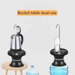 Tray Bucket Water Pump USB Rechargeable Wireless Electric Mineral Water Bucket Automatic Water Dispenser - Image 3