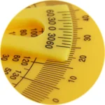 Template Tool Protractor Instrument Measuring Arm Ruler 180 Degree Woodworking Ruler - Image 6