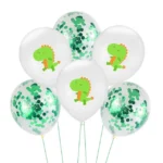 Birthday Party Dinosaur Latex Sequin Balloon Party Atmosphere Decoration Dinosaur Set - Image 3