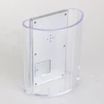 Transparent Desk Clock Pencil Holder Removable Desktop Table Digital Clock - Image 4