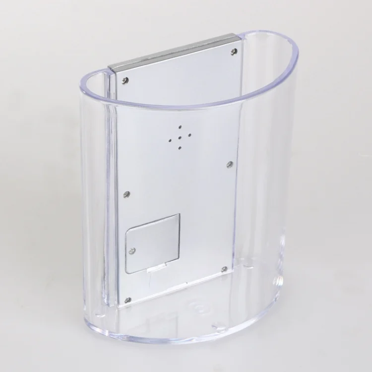 TBD01265579_3.webp Transparent Desk Clock Pencil Holder Removable Desktop Table Digital Clock - Image 4