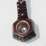 Bakelite Resin Pipe Iron Pot Dry Pipe Men Portable Filter Curved Pipe - Image 4