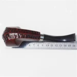 Bakelite Resin Pipe Iron Pot Dry Pipe Men Portable Filter Curved Pipe - Image 7