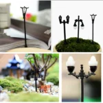 2 PCS Moss Micro Llandscape Decoration Succulent Ecological Bottle Bonsai Pot Model Lamp Ornament - Image 3