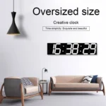 Multifunctional LED Wall Clock Creative Digital Clock - Image 11