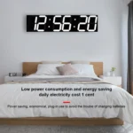 Multifunctional LED Wall Clock Creative Digital Clock - Image 5