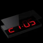 LED Large Screen Digital Electronic Clock Remote Control Double-sided Wall Clock - Image 5