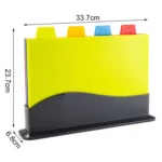 4 in 1 Classified Cutting Board Multifunctional Household Plastic Fruit Cutting Board Set - Image 2
