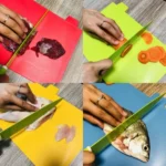 4 in 1 Classified Cutting Board Multifunctional Household Plastic Fruit Cutting Board Set - Image 7
