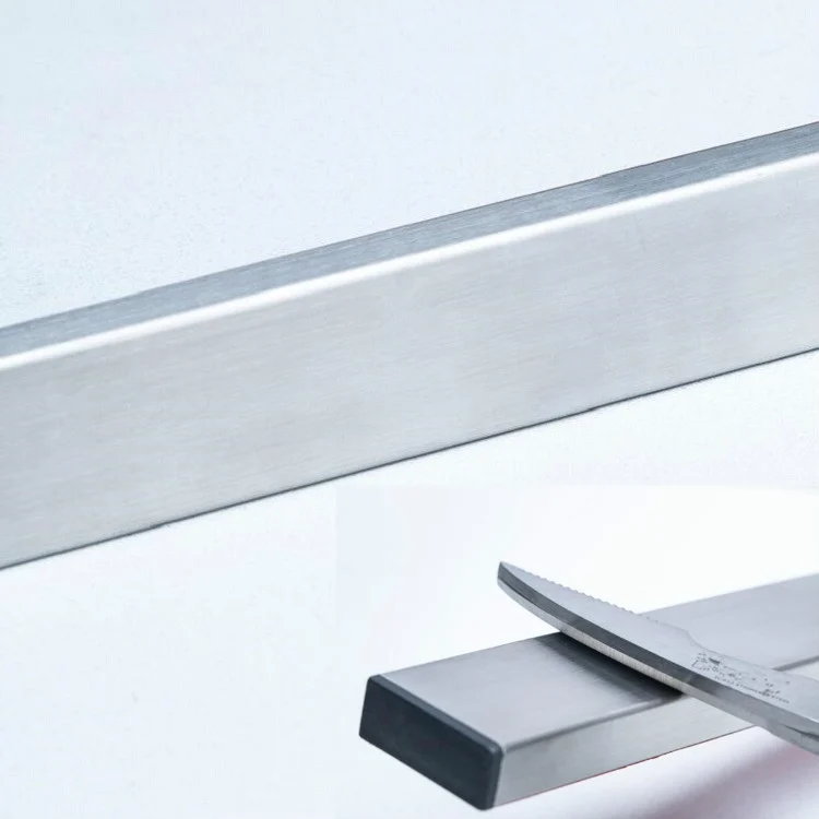 TBD0128399401A_6.webp Stainless Steel Knife Holder Kitchen Rack Magnetic Suction Knife Holder - Image 7