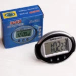 2 PCS Portable Car Electronic Clock Test Sports Clock Small Alarm Clock Stopwatch