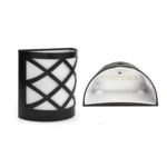 Solar Powered LED Wall Light Outdoor Waterproof Energy Saving Street Garden Lamp - Image 3