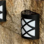 Solar Powered LED Wall Light Outdoor Waterproof Energy Saving Street Garden Lamp - Image 9