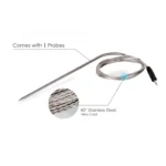 Home Tactile Screen Electronic Barbecue Thermometer Kitchen Food Therapeutic Timer - Image 4