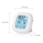 Home Tactile Screen Electronic Barbecue Thermometer Kitchen Food Therapeutic Timer - Image 5