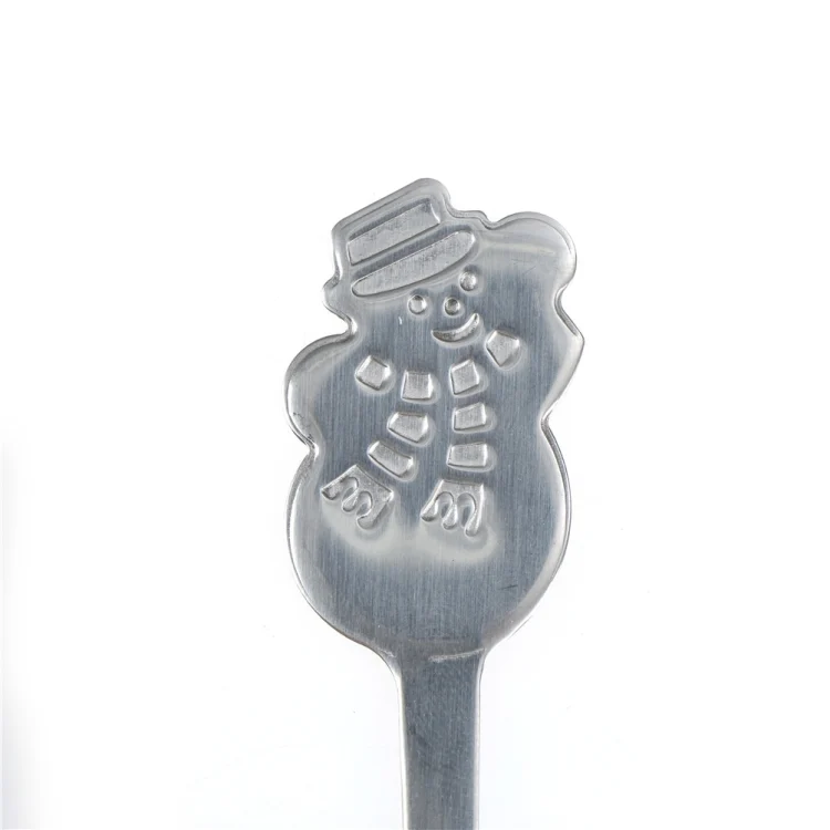 TBD01351088_3.webp 2 Sets Creative Stainless Steel Christmas Cutlery Four-piece Set - Image 4