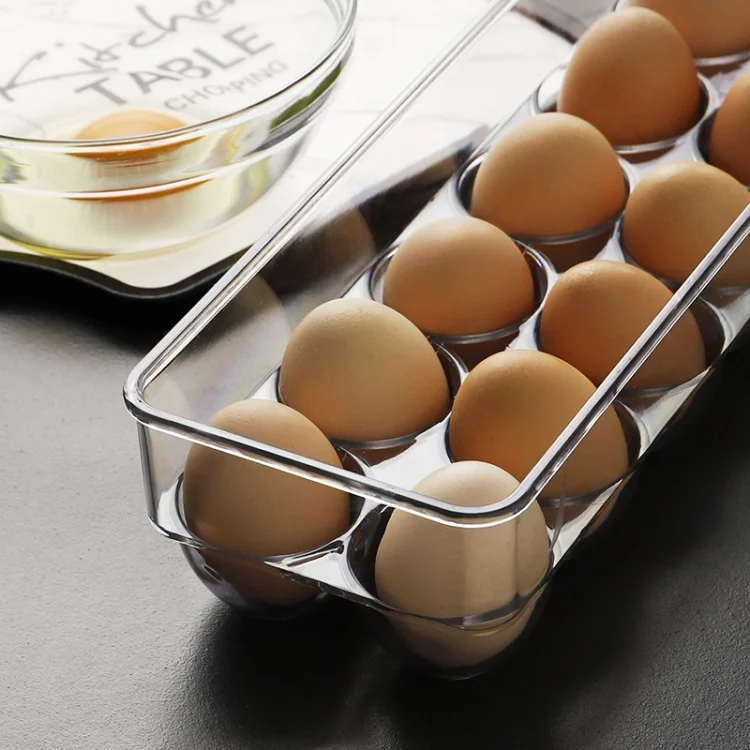 TBD0135157102_4.webp Kitchen Refrigerator Storage Box Compartment with Lid Egg Storage Box - Image 5