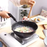 Thick Bottom Maifan Stone Household Small Frying Pan Non Stick Pan Deep Frying Pan - Image 9