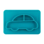 Integrated Child Food Grade Silicone Square Car Plate - Image 2